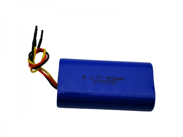 3.7V 4400mAh smart lithium battery|18650