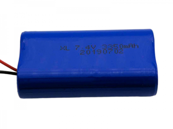 7.4V 3350mAh cylindrical lithium battery|18650 lithium battery