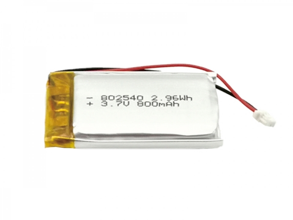 3.7V聚合物锂电池 | 802540 800mAh 3.7V