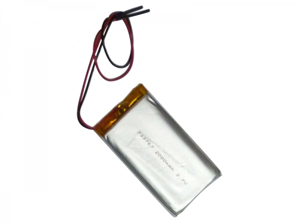 3.7V polymer lithium battery|733767 2000mAh 3.7V
