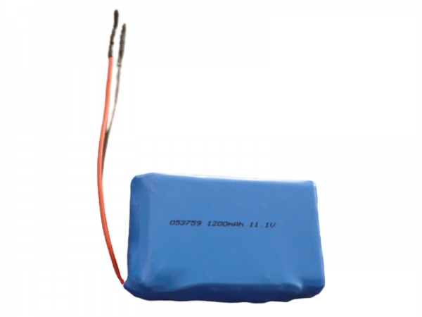 11.1V polymer lithium battery | 053759 11.1V 1200mAh 