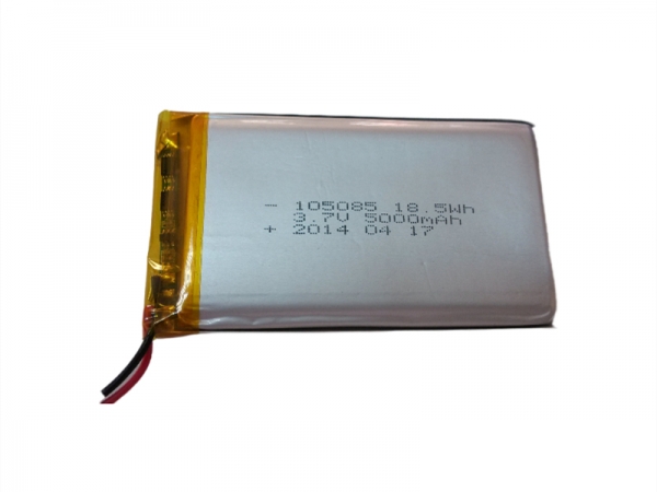 3.7V聚合物锂电池 | 105085 5000mAh 3.7V