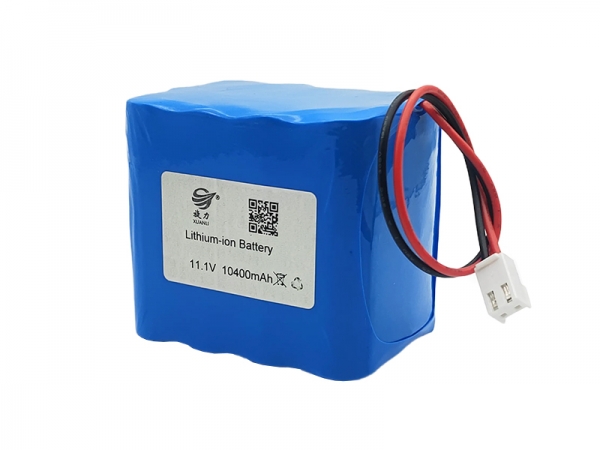 11.1V 10400mAh cylindrical lithium battery | 3S4Plithium battery