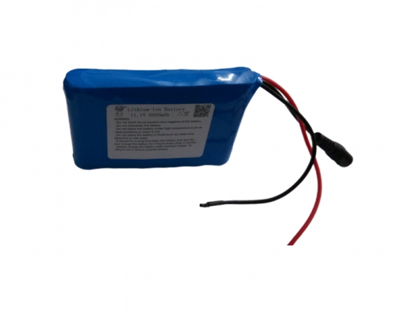 11.1V 6000mAh cylindrical lithium battery