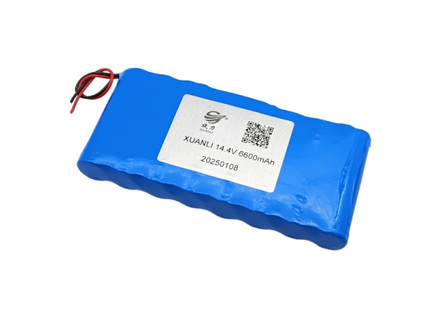 14.4V 6600mAh 圆柱锂电池 | 18650 4S3P 锂电池