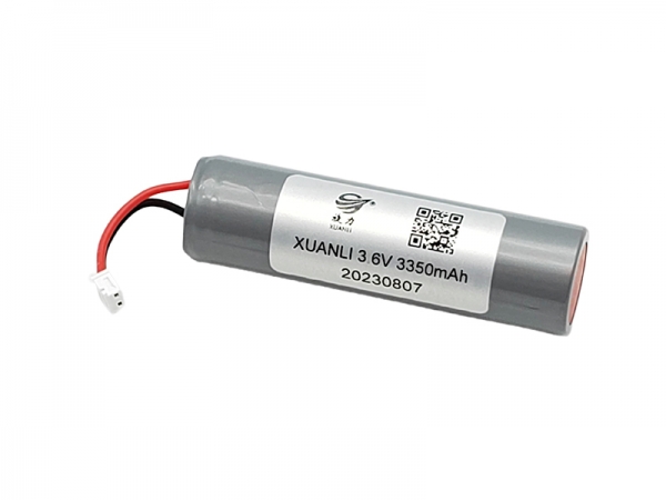 3.6V 3350mAh 18650圆柱锂电池