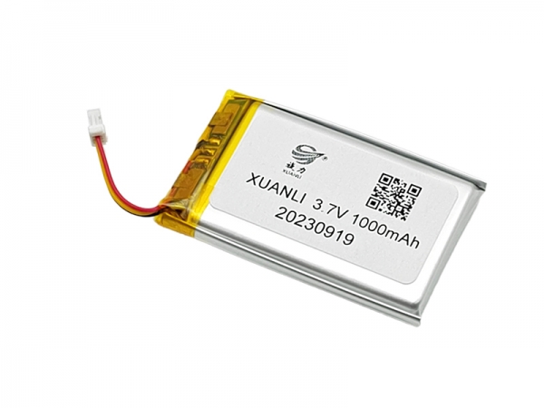 3.7V聚合物锂电池 | 603048 1000mAh 3.7V