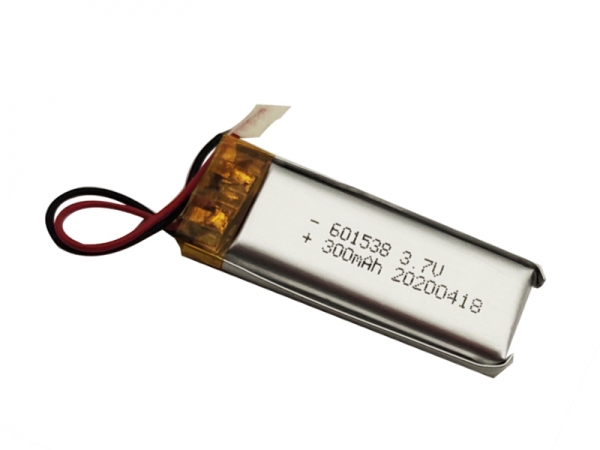 3.7V聚合物锂电池 | 601538 300mAh 3.7V