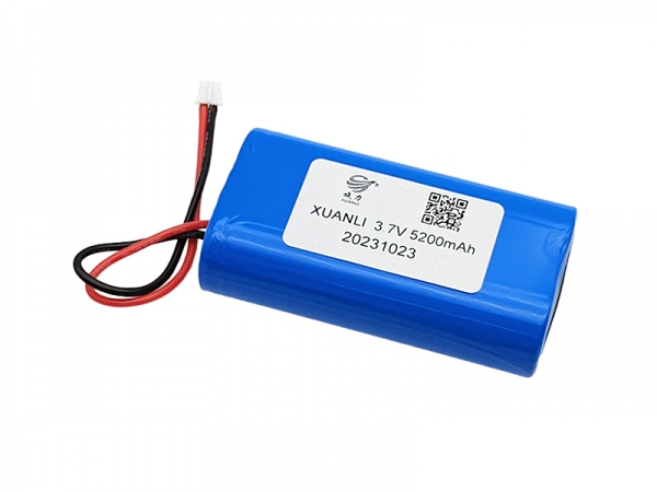 3.7V 5200mAh 圆柱锂电池|18650 1S2P 2p-2.0