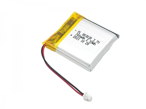 3.7V聚合物锂电池 | 803030 700mAh 3.7V