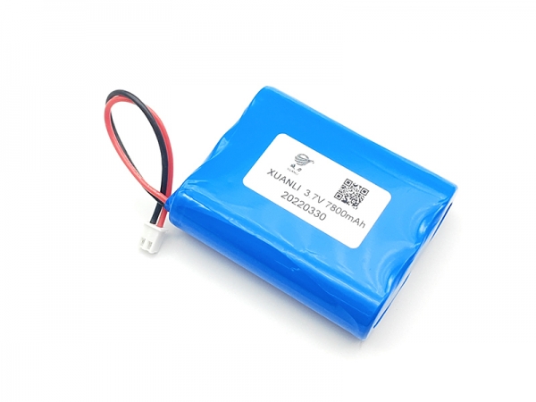 3.7V 7800mAh 18650 cylindrical lithium battery | 1S3P lithium battery