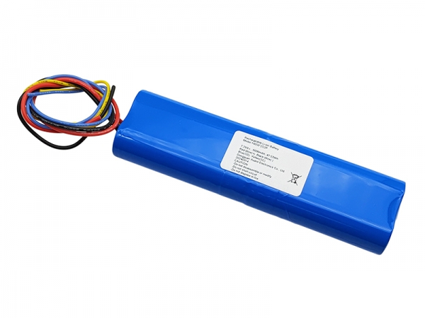 7.2V 6600mAh 18650 通讯锂电池|2S2P锂电池-四根线