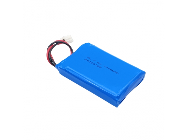 7.4V聚合物锂电池 | 523450 1000mAh 7.4V-2pin