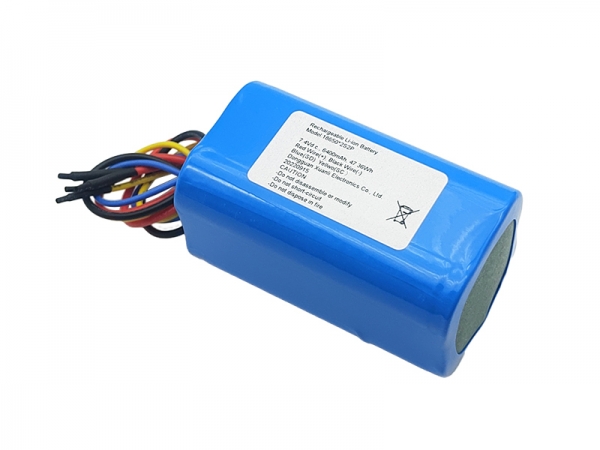 7.4V 6400mAh 通讯圆柱锂电池 | 2S2P锂电池