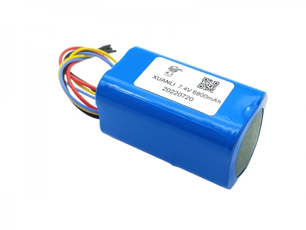 7.4V 6800mAh 18650 通讯锂电池|2S2P锂电池