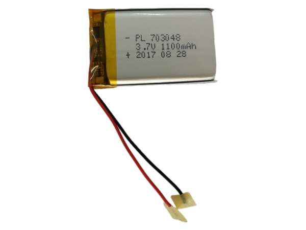 3.7V polymer lithium battery | 703048 1100mAh 3.7V