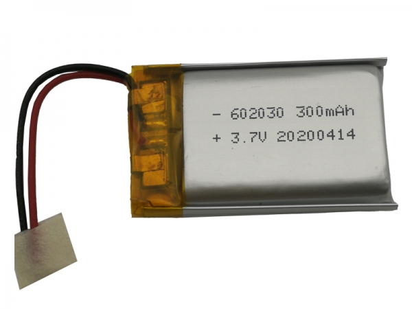 3.7V polymer lithium battery | 602030 300mAh 3.7V